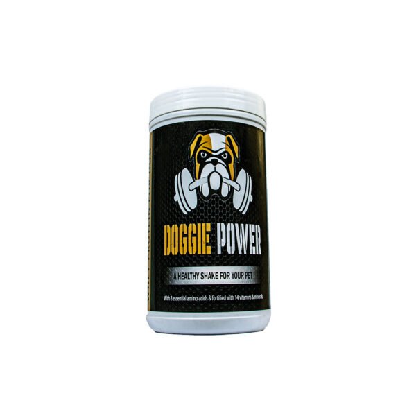 Doggie Power high protein powder